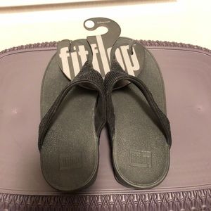 FitFlop sequined flip flops